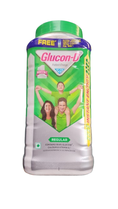 Glucon-D Instant Energy - 1 Kg + Free NYCIL Powder 150gm Worth 169 /-