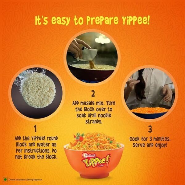 Sunfeast YiPPee! Magic Masala, Noodles - 560g