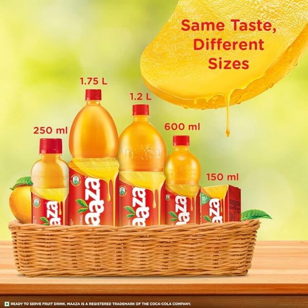 Maaza Mango Cold Drink, Original Flavour, 2 L PET Bottle