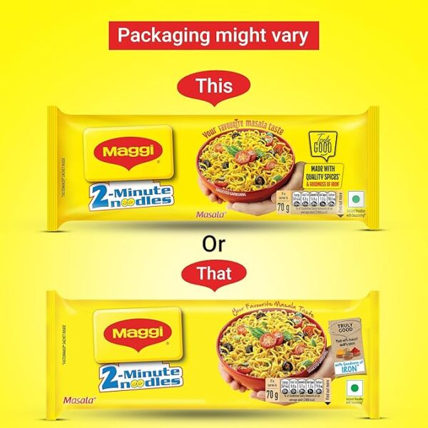 MAGGI 2- Noodles, Masala - 420g Pouch