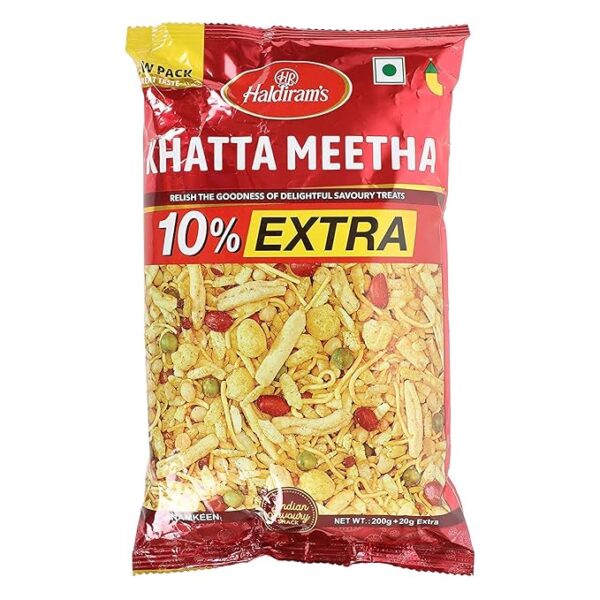 Haldiram's Namkeen Khatta Meetha - 210g
