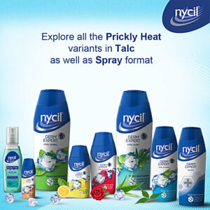 Nycil Germ Heat Powder - 150 g (Nycil Classic 50g FREE)