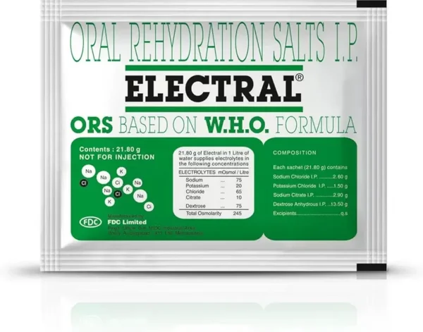 Electral Powder - Ors Based on WHO Formula - 21.80g