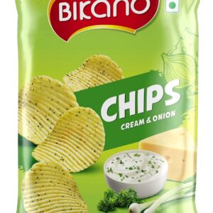 Bikano Chips Cream & Onion -  75g