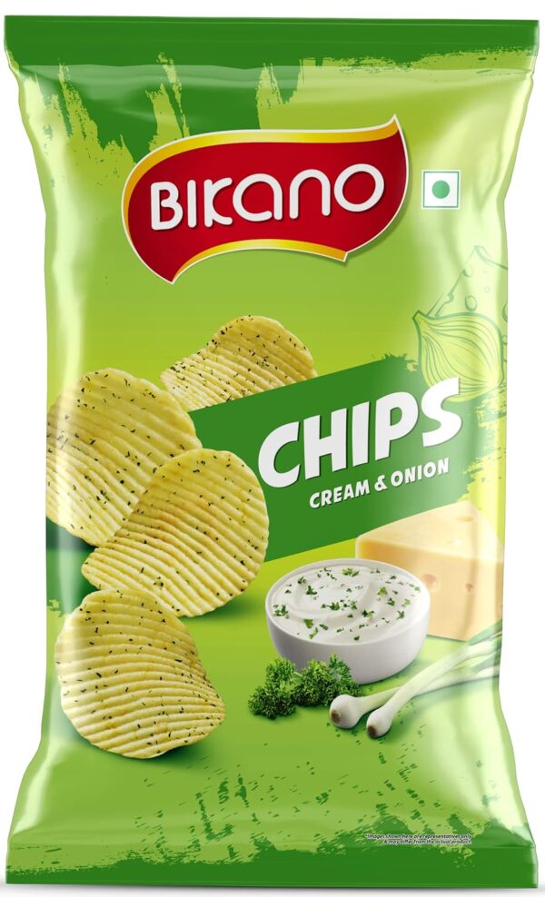 Bikano Chips Cream & Onion -  75g