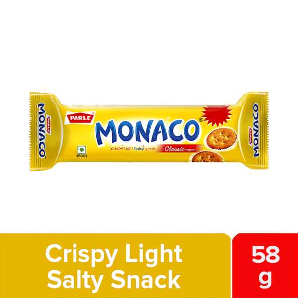 Parle Monaco Biscuit, Salted Snack, 58 G