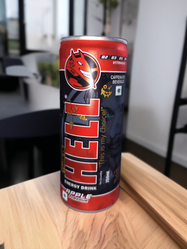 HELL Energy Drink - Apple Flavour