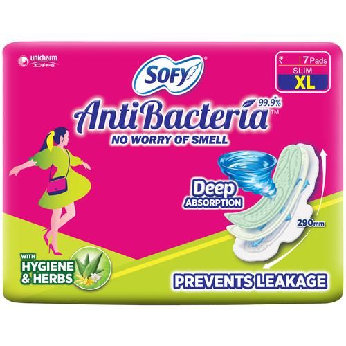 Sofy Anti-Bacteria Sanitary Pads -XL