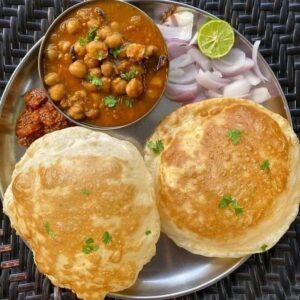 Chole Bhature Street food