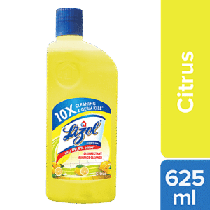 Lizol Yellow Surface Cleaner - 625ml