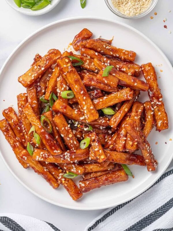 Crispy Honey Chilli Potatoes