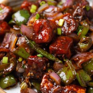 Chilli chap in spicy sauces