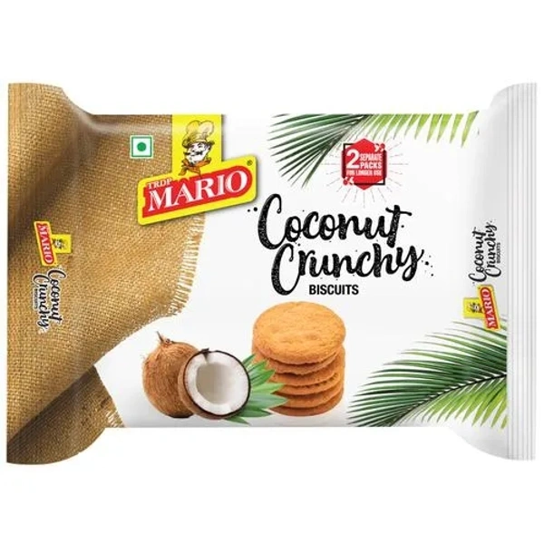 Mario Coconut Crunch Biscuit 138gm