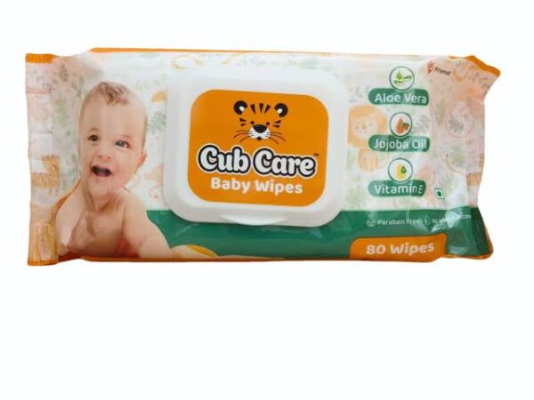 Cub Care Baby Wipes-80 Wipes