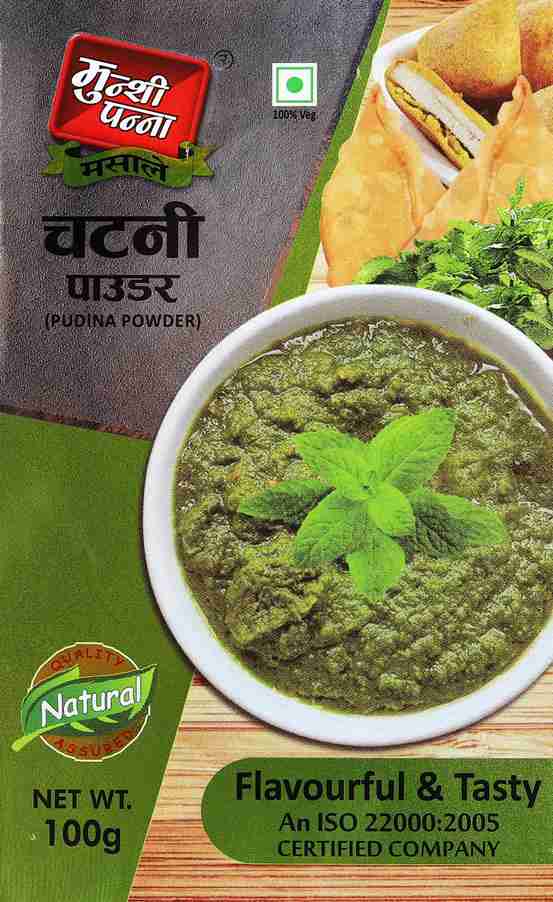 Munshi Panna Chatni Masala Powder -100gm