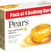Pears Pure and Gentle Pack of 4 Bathing Bars -300gm