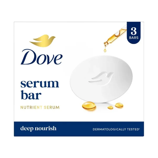 Dove Serum Bar Soap Pack of 3