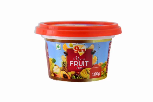 9 am Mixed Fruit Jam-100gm